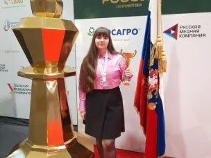 Серебро на Первенстве России по шахматам 